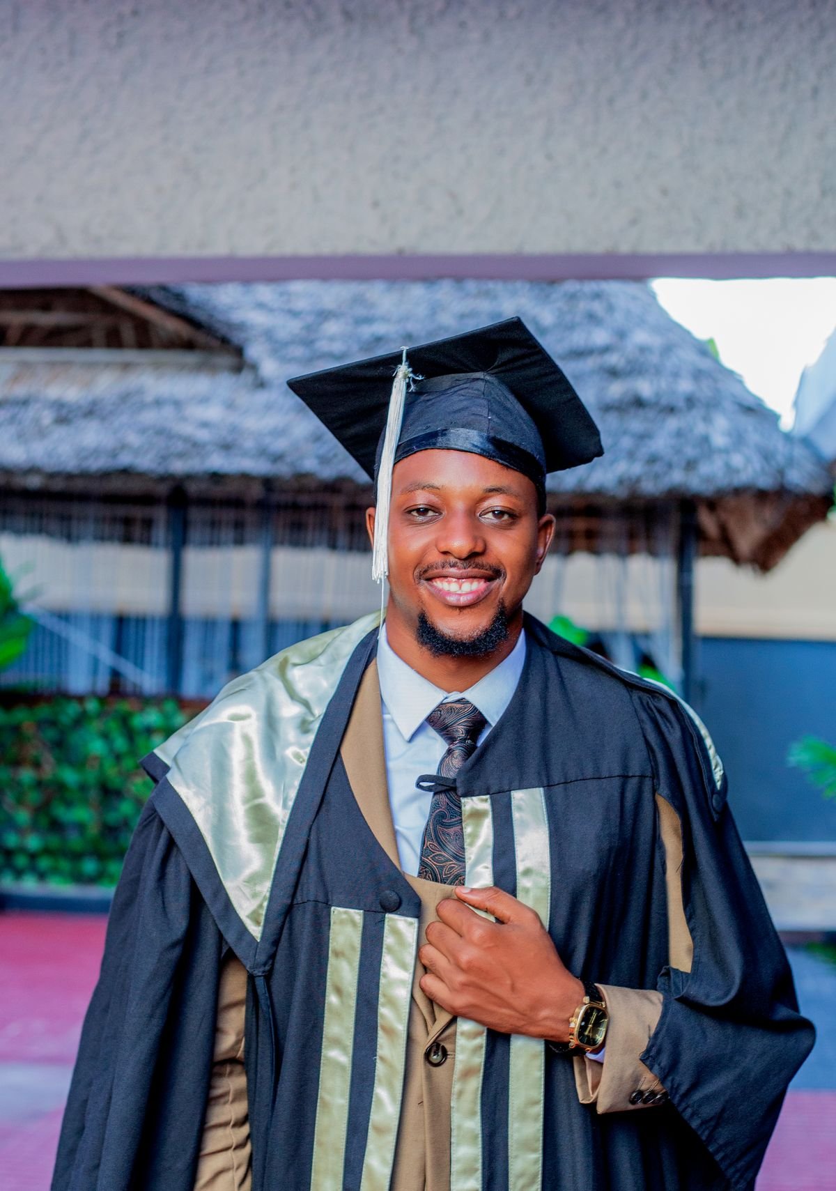 Graduate celebrating after successfully booking their exam through Kashu Edutech